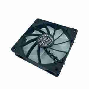 120mm PWM Case Fans - RGB CPU Cooling Fans, 1800 RPM Cooler Fans, 4-Pin Silent Computer Fan with Sleeve Bearings, Max 76.69 CFM, Black