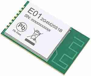 2.4GHz Wireless IoT Transceiver Module nRF24L01 20dBm 1000m SMD PCB AntennaE01-2G4M20S1B PA LNA Transmitter and Receiver for Smart Home and Industrialsensors