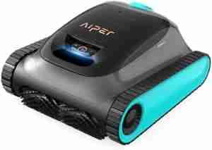 (2024 Upgraded) AIPER Scuba S1 Pool Vacuum for Inground Pools, Cordless Robotic Pool Cleaner, Wall Climbing, Smart Navigation, 150 min Battery Life, for Pools up to 1,600 Sq.ft