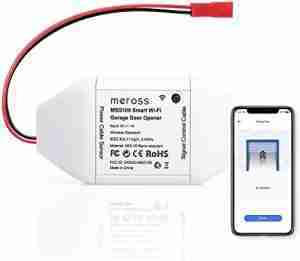 meross Smart WiFi Garage Door Opener Remote, App Control, Works with Alexa, Google Assistant and SmartThings, No Hub Needed