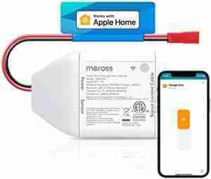 meross Smart Garage Door Opener Remote, Compatible with Apple HomeKit, Amazon Alexa, Google Assistant and SmartThings, No Hub Needed